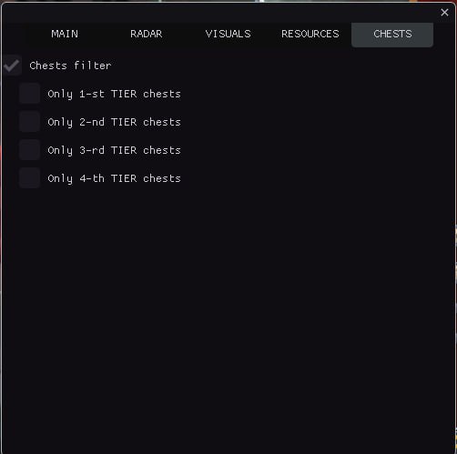 MASON-Radar Albion Online - Настройки радара и визуальные параметры отображения объектов