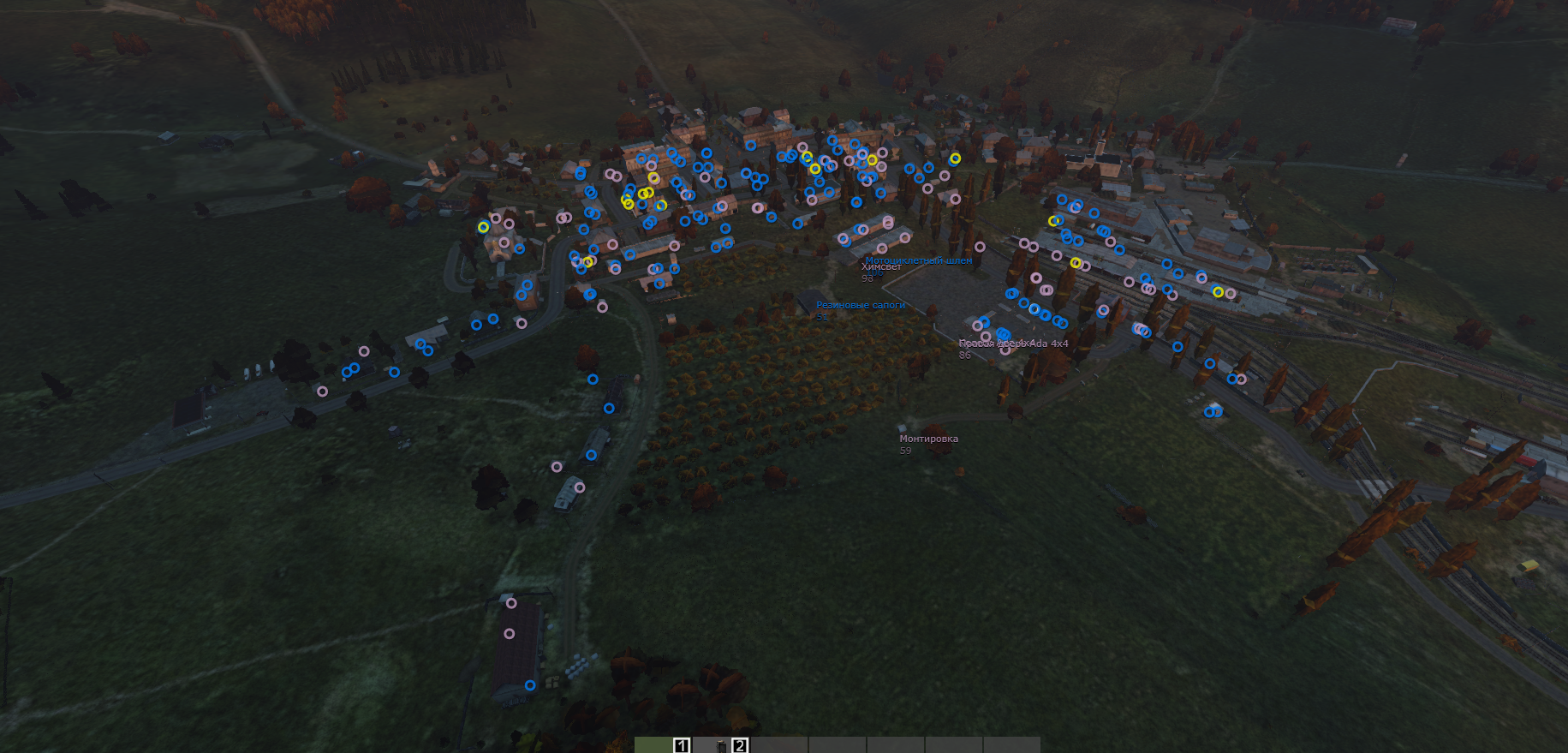 Mason DayZ - ESP визуализация игроков и предметов