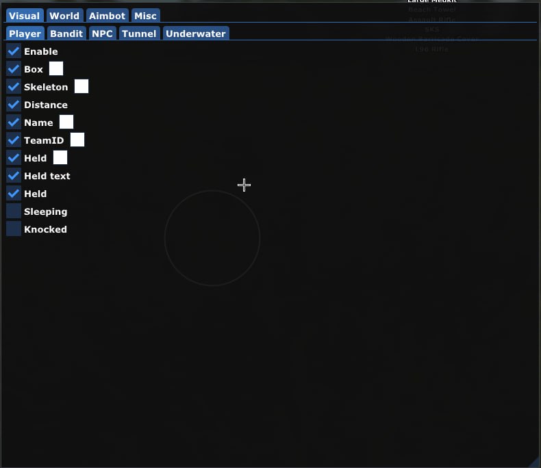 Mason RUST AXE RAGE - ESP объектов